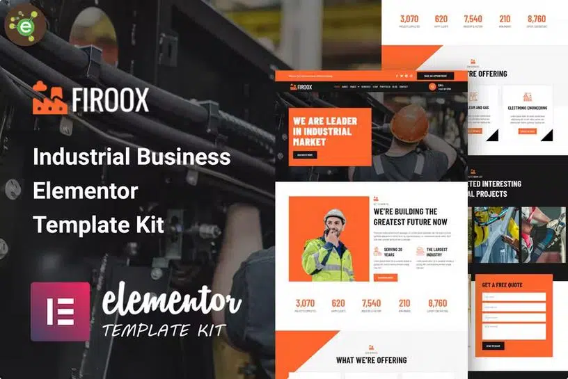 firoox---industrial-business-elementor-template-kit