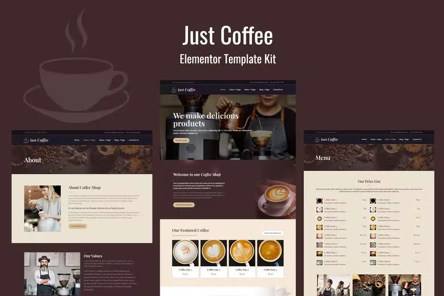justcoffee---cafe-and-coffee-elementor-template-kit
