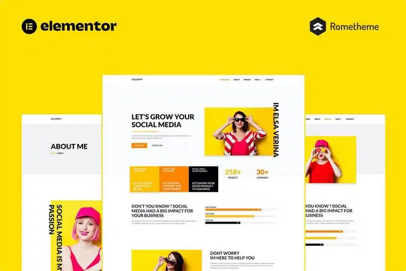 elsa---social-media-marketing-&-management-elementor-pro-full-site-template-kit