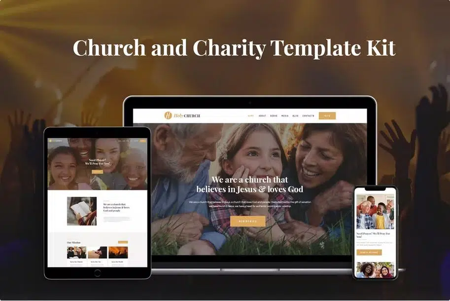 holy---church-&-charity-template-kit