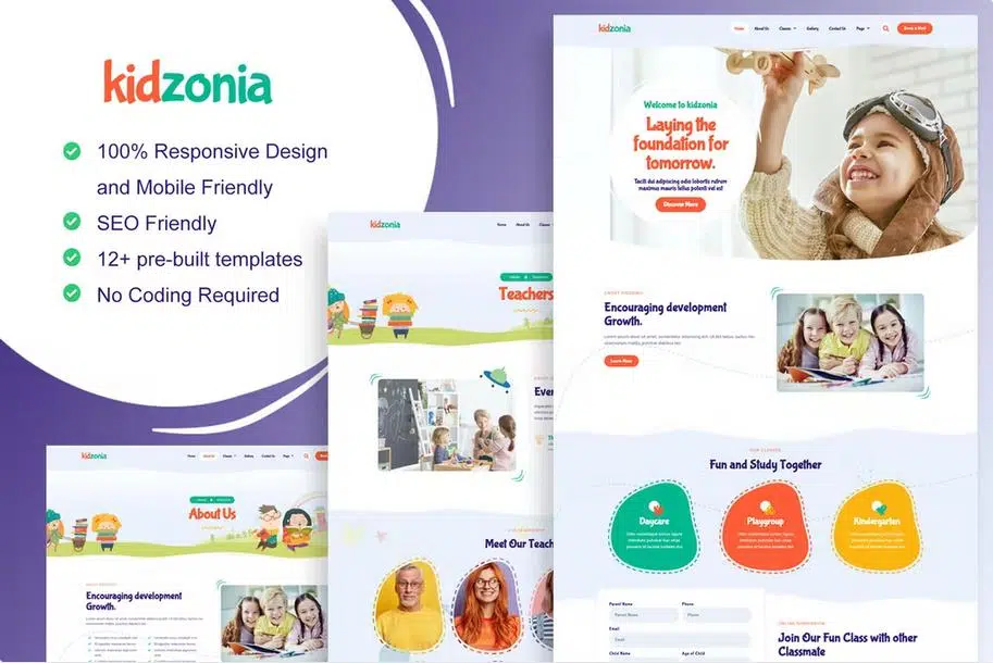 kidzonia---kindergarten-&-child-care-elementor-template-kit