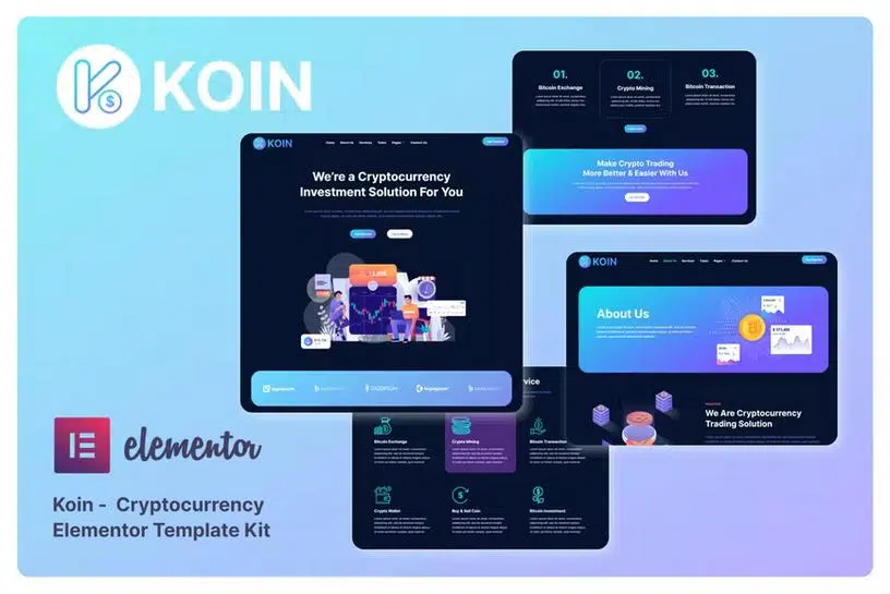 koin---cryptocurrency-elementor-template-kit
