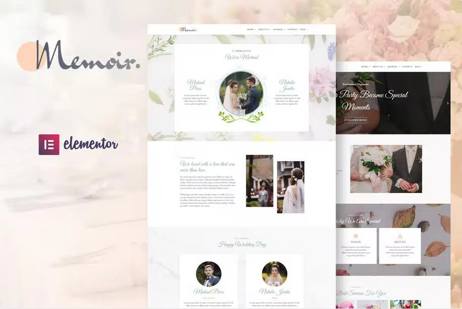 memoir---wedding-event-&-party-organizer-elementor-template-kit
