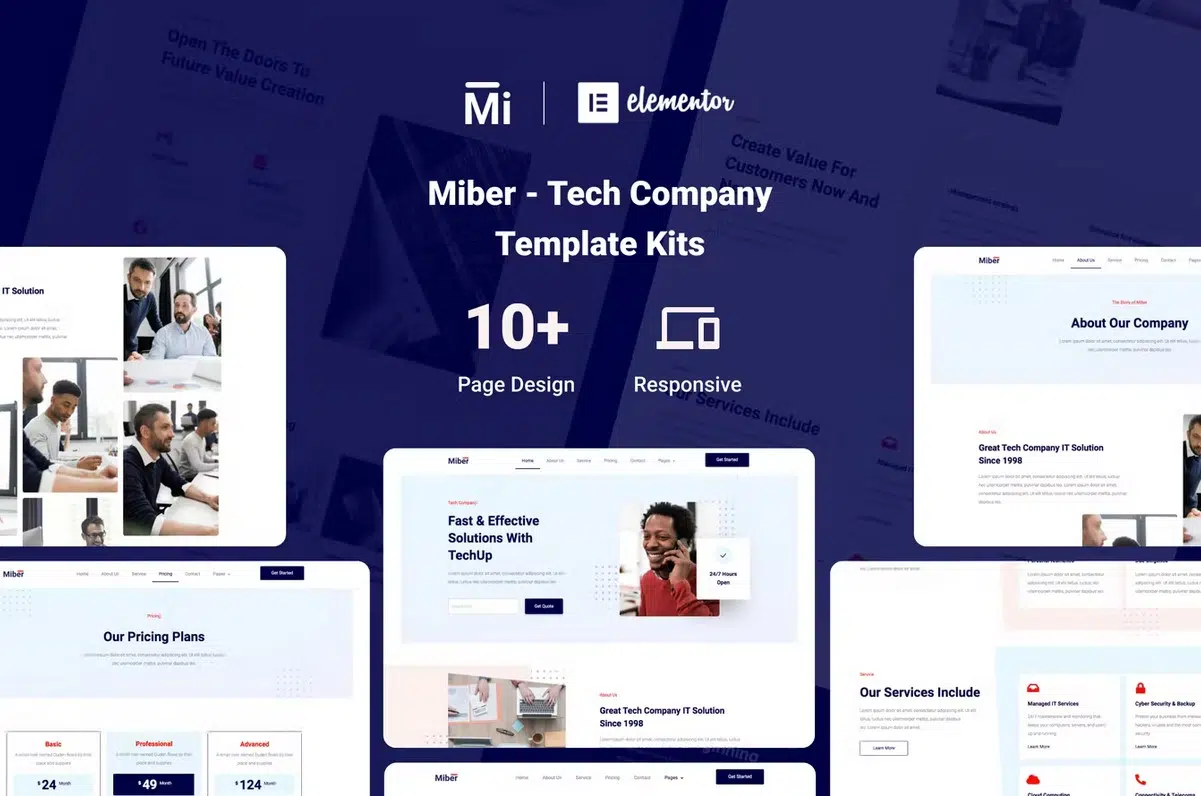 miber---tech-company-elementor-template-kit